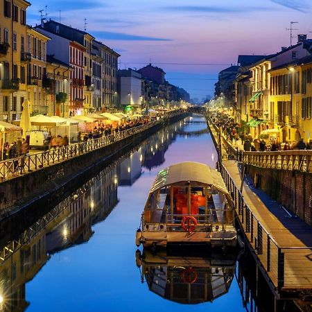 Duomo-Navigli Charming And Modern With Fast Wifi Lägenhet Milano Exteriör bild